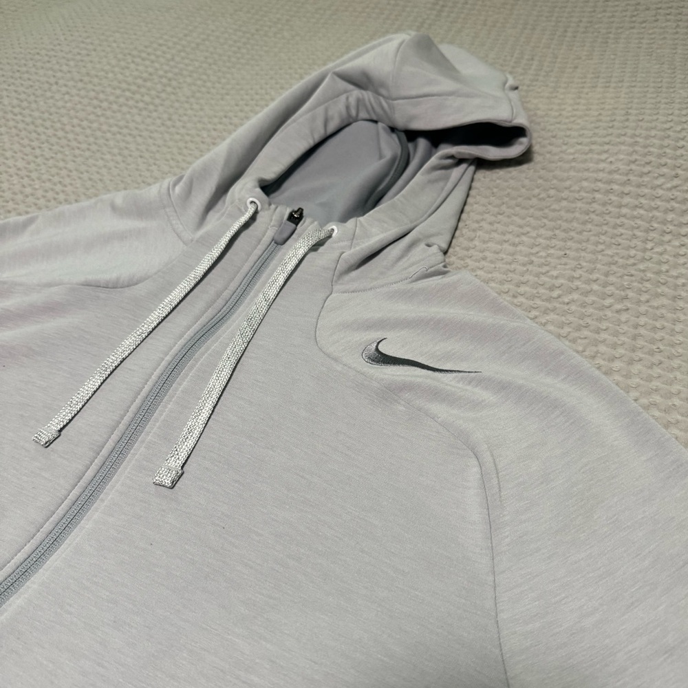 Nike Pro Training DRI-FIT Full-Zip Hoodie - Grey
